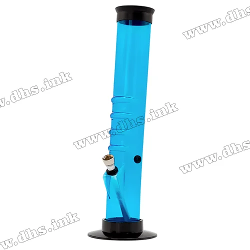 Бонг акриловый - Amsterdam Straight Bong (Blue)