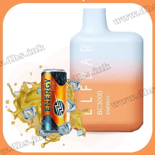 Одноразовая электронная сигарета Elf Bar (Эльф Бар) BC3000 - Energy (Энергетик)