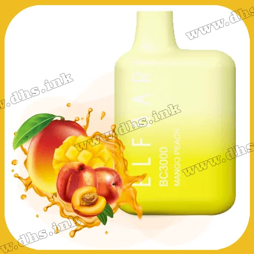 Одноразовая электронная сигарета Elf Bar (Эльф Бар) BC3000 - Mango Peach (Манго, Персик)