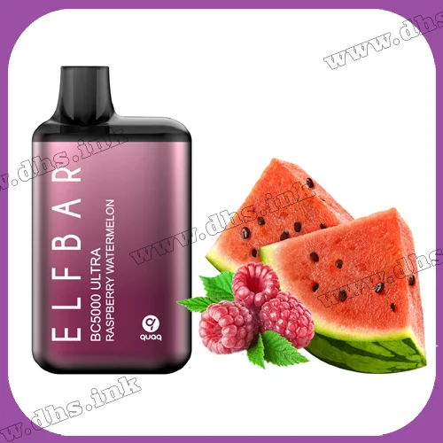 Одноразовая электронная сигарета Elf Bar (Эльф Бар) BC5000 ULTRA - Raspberry Watermelon (Малина, Арбуз)