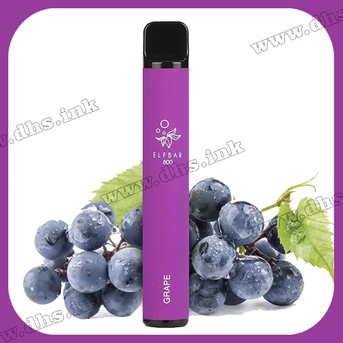 Одноразова електронна сигарета Elf Bar (Эльф Бар) 800 - Grape (Виноград)
