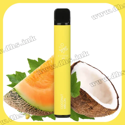Одноразова електронна сигарета Elf Bar (Эльф Бар) 800 - Coconut Melon (Диня, Кокос)