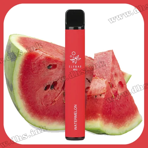 Одноразова електронна сигарета Elf Bar (Эльф Бар) 800 - Watermelon (Кавун)