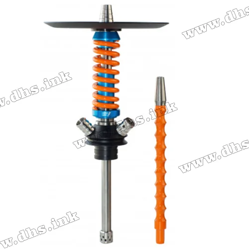 Кальян Mamay Coilovers Micro Шахта Синяя Пружина Оранжевая флуоресцентная