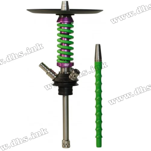 Кальян Mamay Coilovers Micro Шахта Сирень Пружина Зеленая
