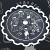 Шахта Trumpet Hookah - Rider Neon