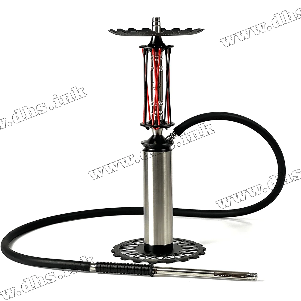 Кальян Trumpet Hookah - Rider Still Black Red