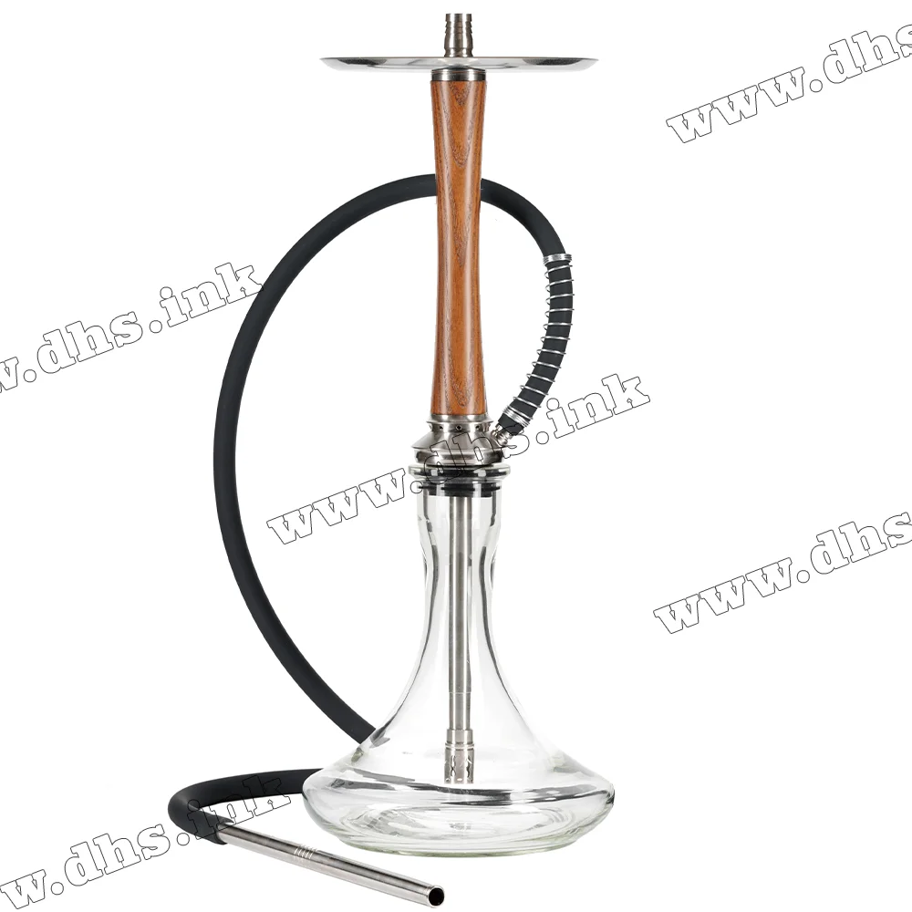 Кальян Aroma Hookah - Steel X-Ray Wood Brown