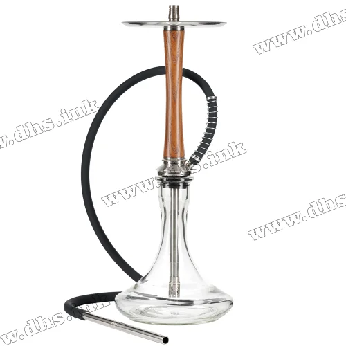 Кальян Aroma Hookah - Steel X-Ray Wood Brown