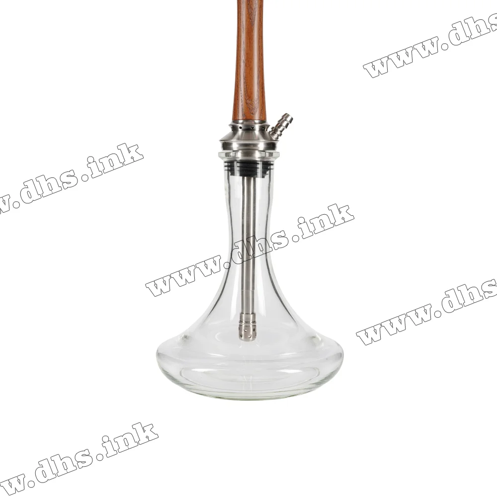 Кальян Aroma Hookah - Steel X-Ray Wood Brown