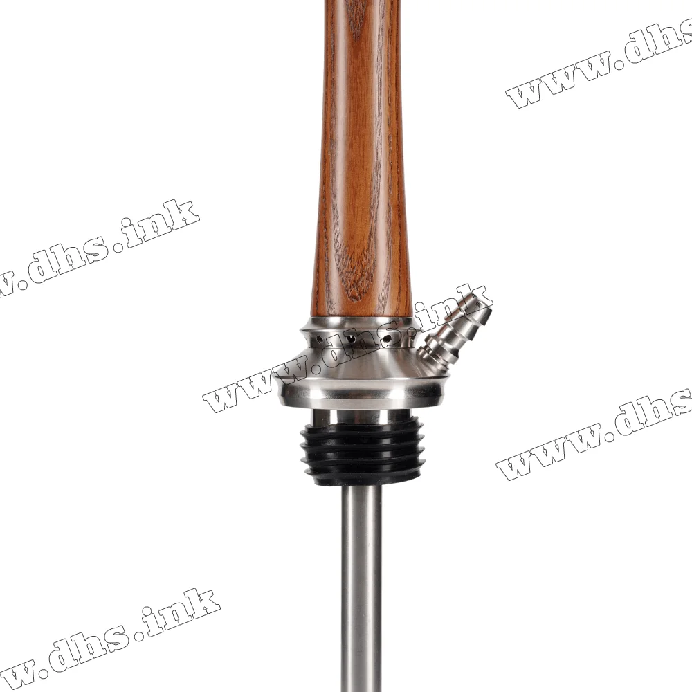Кальян Aroma Hookah - Steel X-Ray Wood Brown