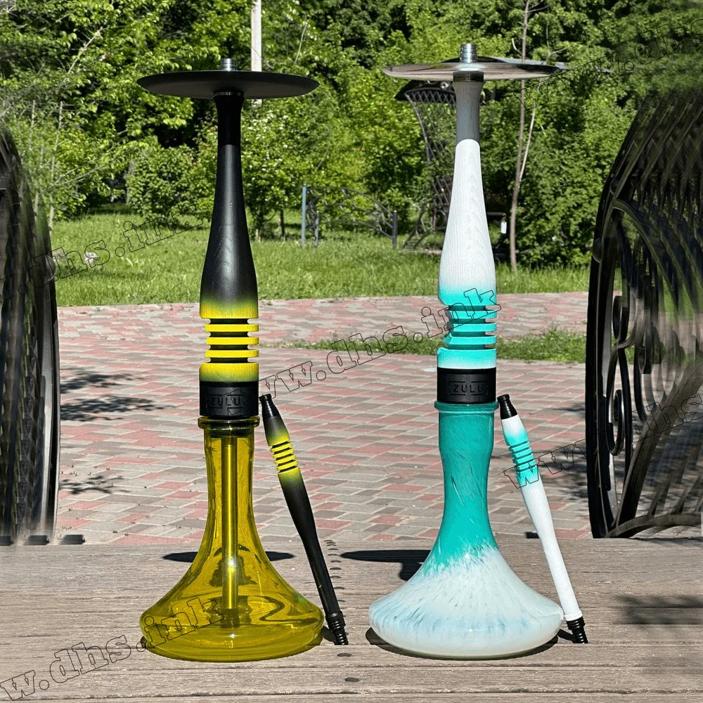 Кальян Aroma Hookah - Zulu White-Turquoise