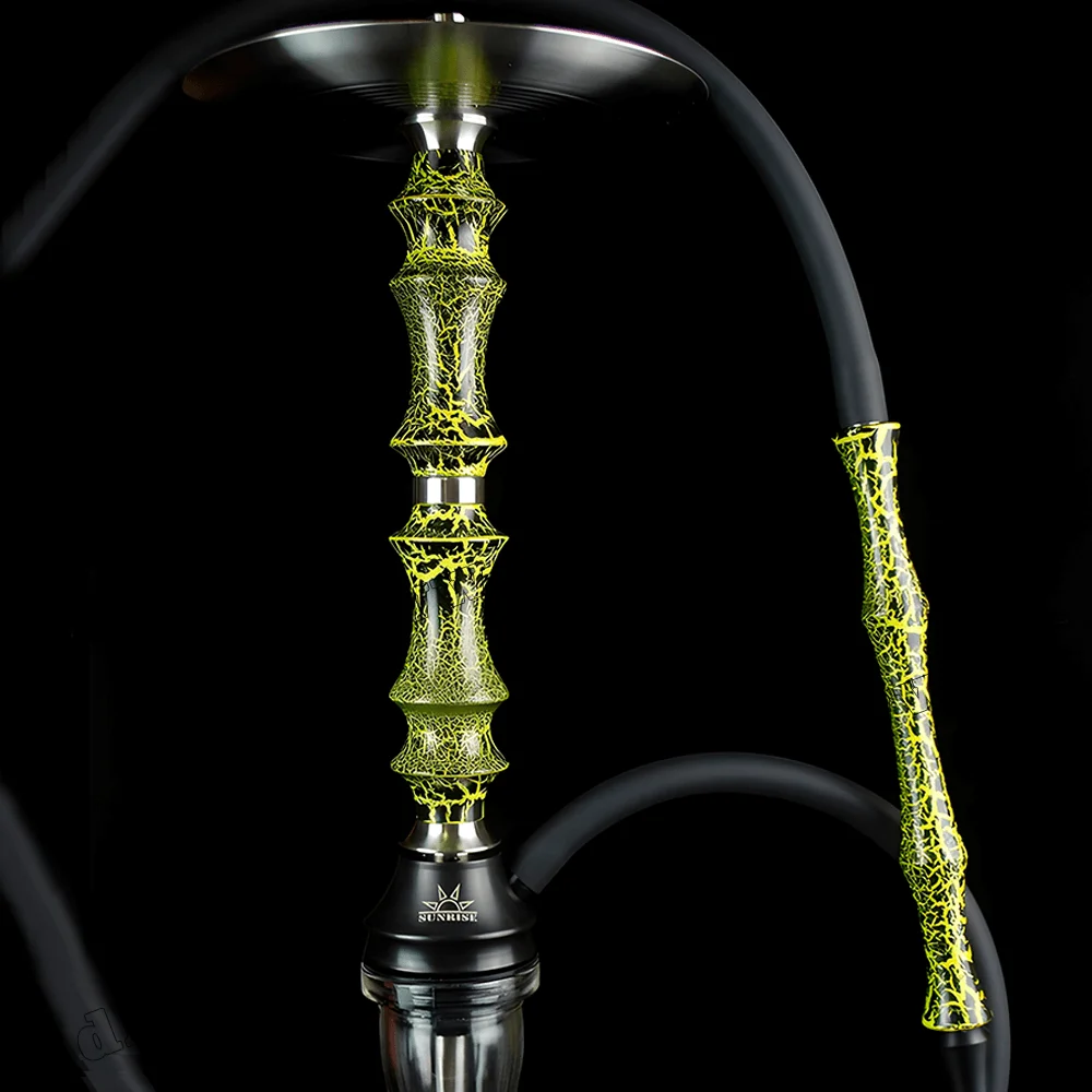 Шахта Sunrise Hookah - Classic Wood Crack Green