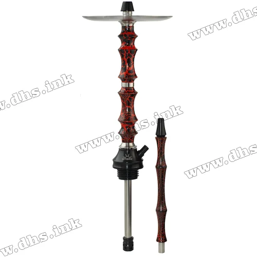 Шахта Sunrise Hookah - Classic Wood Crack Red