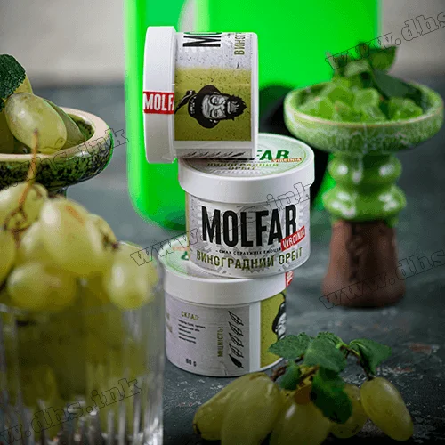 Табак Molfar (Virginia Line) - Виноградний Орбіт (Виноград, Мята) 40г