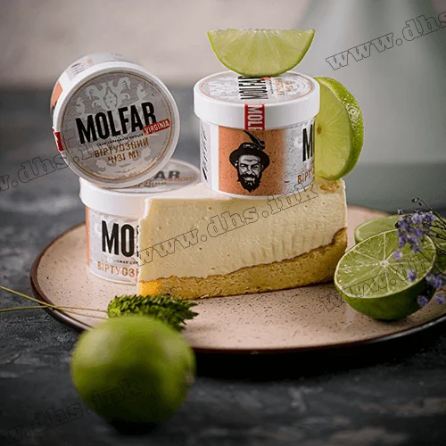 Табак Molfar (Virginia Line) - Віртуозний Чізі Мі (Лайм, Чизкейк) 100г