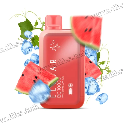 Одноразовая электронная сигарета Elf Bar (Эльф Бар) BС10000 - Watermelon Ice (Арбуз, Лед)