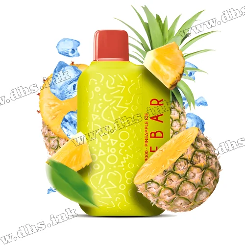 Одноразовая электронная сигарета Elf Bar (Эльф Бар) EP8000 - Pineapple Ice (Ананас, Лед)