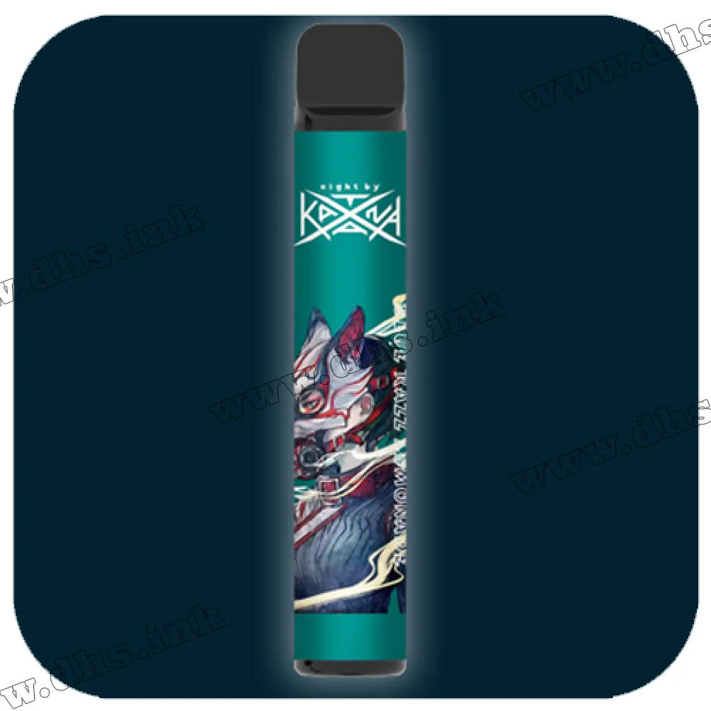 Одноразовая электронная сигарета Katana 1000 - Blue Razz Lemonade (Голубика, Малина, Лед)