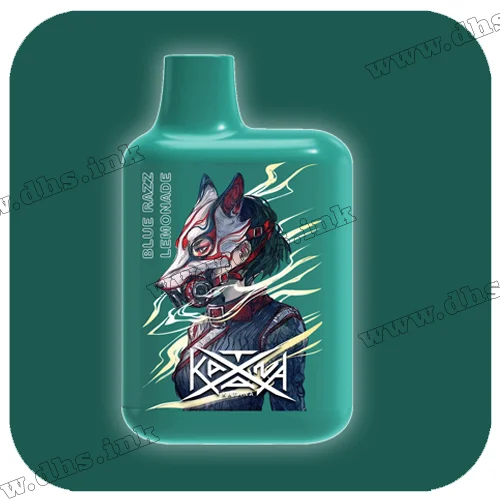 Одноразовая электронная сигарета Katana 3000 - Blue Razz Lemonade (Голубика, Малина, Лед)