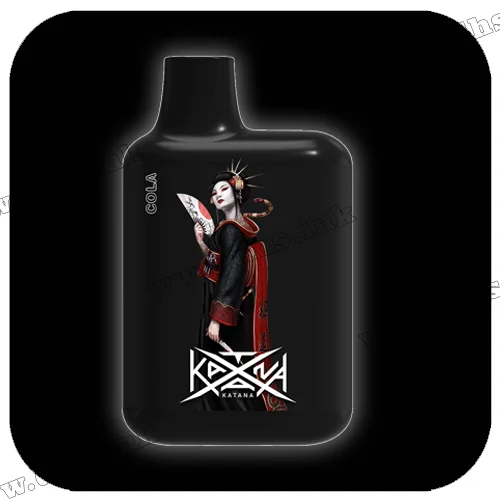 Одноразовая электронная сигарета Katana 3000 - Cola Ice (Кола, Лед)