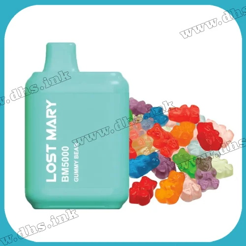 Одноразовая электронная сигарета Lost Mary BM 5000 - Gummy Bear (Мишки Гамми)