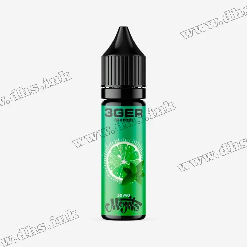 Солевая жидкость 3Ger Salt 15 мл (50 мг) - Mohito (Мохито)