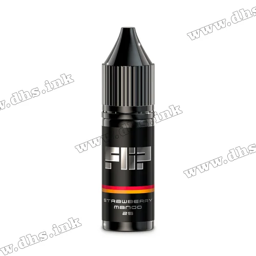 Солевая жидкость Flip Salt 15 мл (25 мг) - Strawberry Mango (Клубника, Манго)
