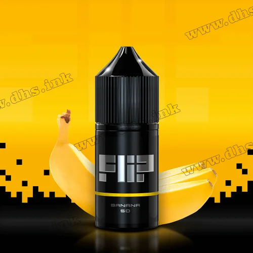 Солевая жидкость Flip Salt 30 мл (50 мг) - Banana (Банан)