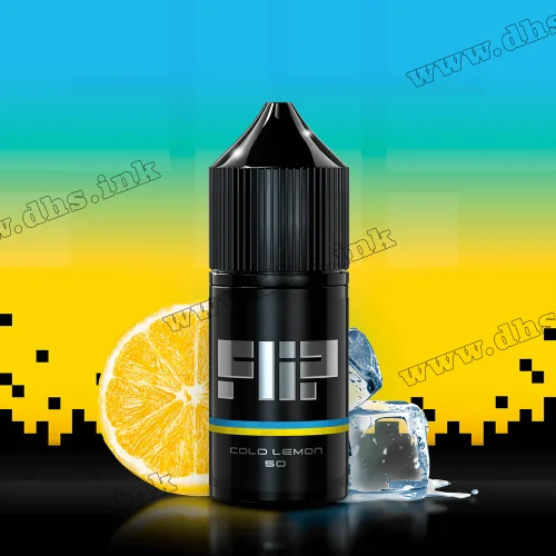 Солевая жидкость Flip Salt 30 мл (50 мг) - Cold Lemon (Холодный Лимон)