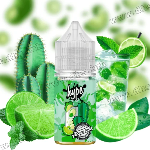 Солевая жидкость Hype Salt 30 мл (50 мг) - Cactus Lime (Кактус, Лайм)