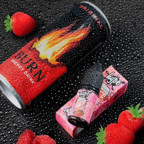 Солевая жидкость Hype Salt 10 мл (15 мг) - Pink Energy (Клубничный Энергетик)