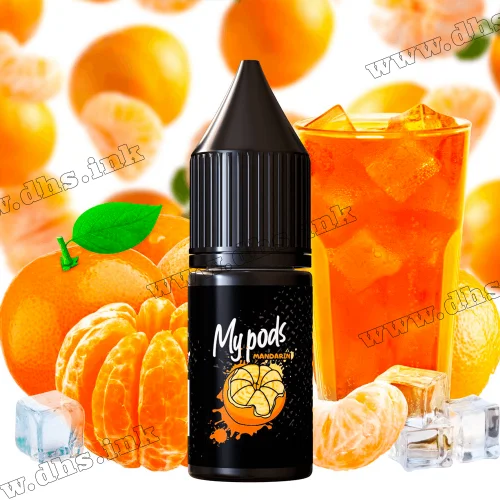 Солевая жидкость Hype My pods Salt 10 мл (30 мг) - Mandarin (Мандарин)
