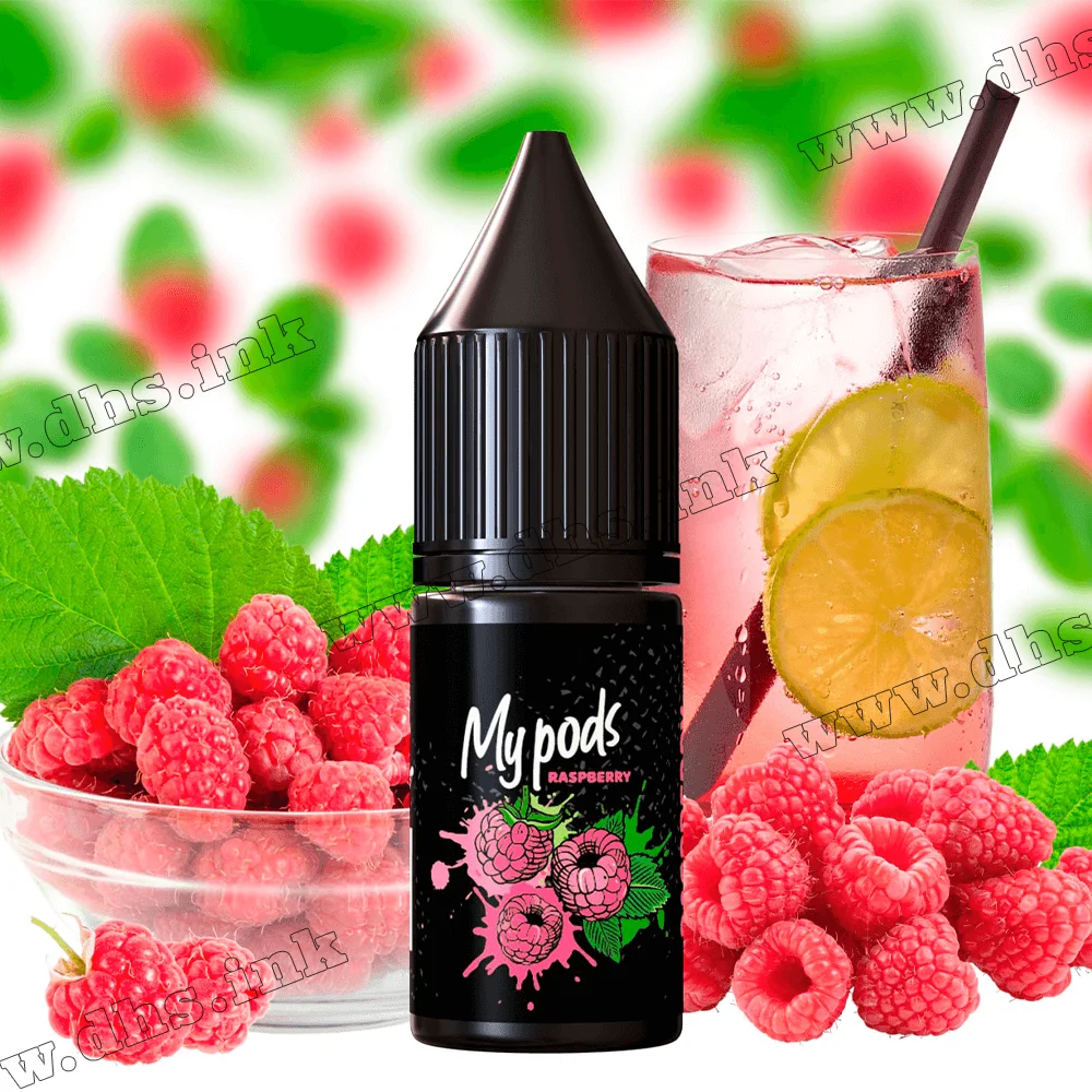 Солевая жидкость Hype My pods Salt 10 мл (59 мг) - Raspberry (Малина)