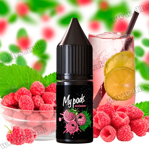 Солевая жидкость Hype My pods Salt 10 мл (30 мг) - Raspberry (Малина)