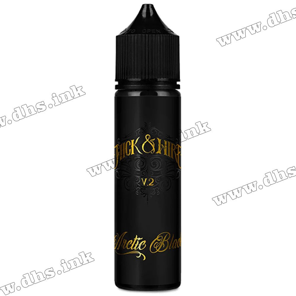 Органическая жидкость Wick & Wire V2 60 мл (1,5 мг) - Arctic Black (Смородина Лед)