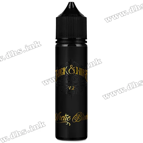 Органическая жидкость Wick & Wire V2 60 мл (1,5 мг) - Arctic Black (Смородина Лед)