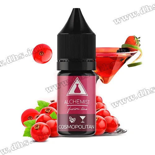Солевая жидкость Alchemist Fl Salt 10 мл (35 мг) - Cosmopolitan (Клюквенный Коктейль, Лед)