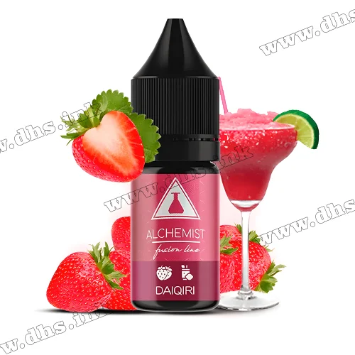 Солевая жидкость Alchemist Fl Salt 10 мл (35 мг) - Daiquiri (Клубника, Лимонад, Лимон)