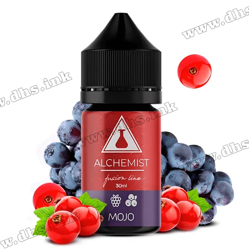 Солевая жидкость Alchemist Fl Salt 30 мл (35 мг) - Mojo (Малина, Черника, Персик)