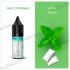 Солевая жидкость Aura Salt 15 мл (50 мг) - Sweet Peppermint (Сладкая Мята, Жвачка)