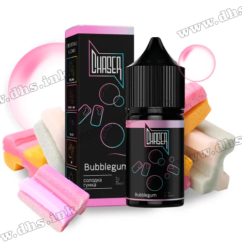 Солевая жидкость Chaser Black 30 мл (50 мг) - Bubblegum (Жвачка)