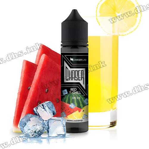 Органическая жидкость Chaser Black Organic 60 мл (3 мг) - Red Chill Ice (Лимонад, Арбуз, Лед)