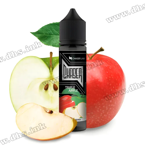 Органическая жидкость Chaser Black Organic 60 мл (3 мг) - Triple Apple (Кислое Трио)