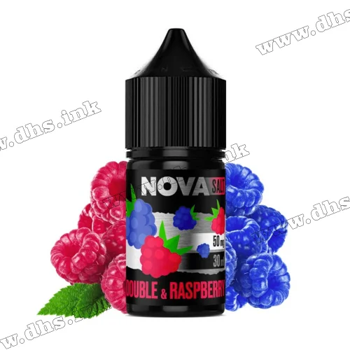 Солевая жидкость Chaser Nova Salt 30 мл (65 мг) - Double Raspberry (Двойная Малина)