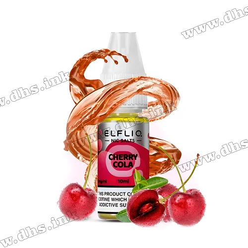 Солевая жидкость ElfLiq Salt 10 мл (50 мг) - Cherry Cola (Вишня, Кола)