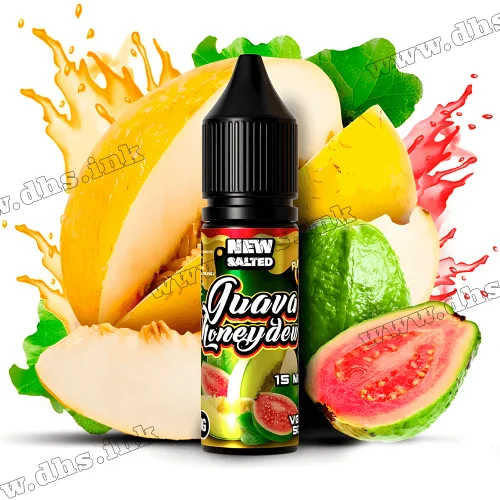 Солевая жидкость Flamingo Salt 15 мл (35 мг) - Guava Honeydew (Гуава, Медовая Дыня)