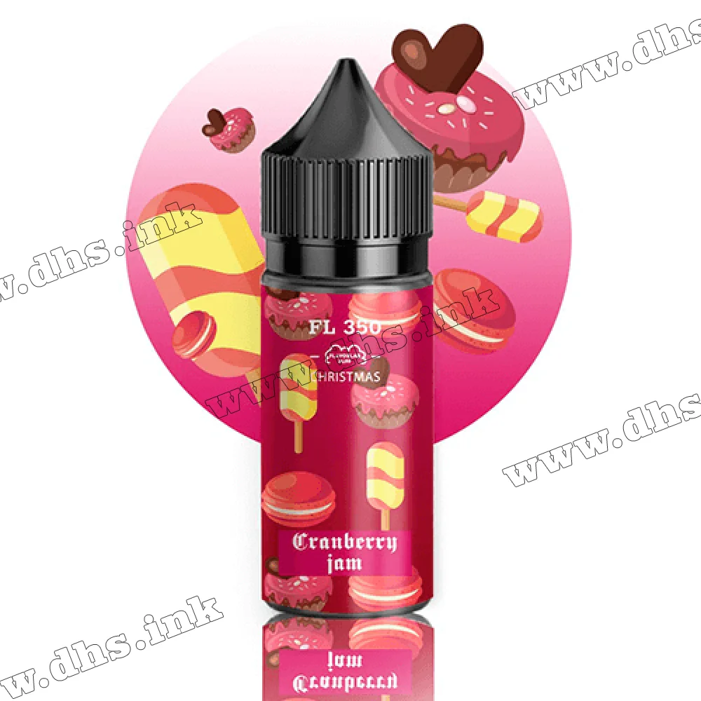 Солевая жидкость Flavorlab FL (FF) 350 Salt 30 мл (50 мг) - Cranberry Jam (Клюквенный Джем)