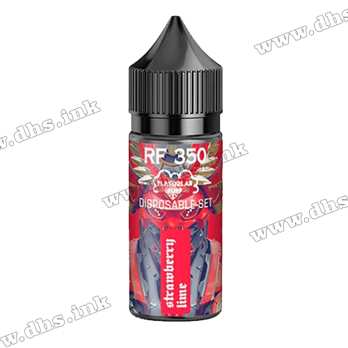Солевая жидкость Flavorlab FL 350 Salt 30 мл (0 мг) - Strawberry Lime (Клубника, Лайм)