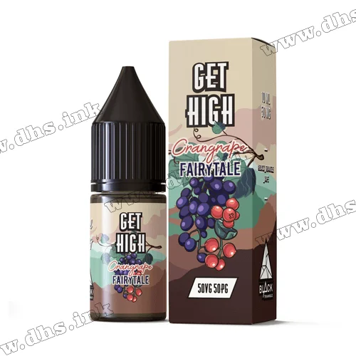 Солевая жидкость Get High Salt 10 мл (30 мг) - Crangrape Fairytale (Виноград, Клюква)